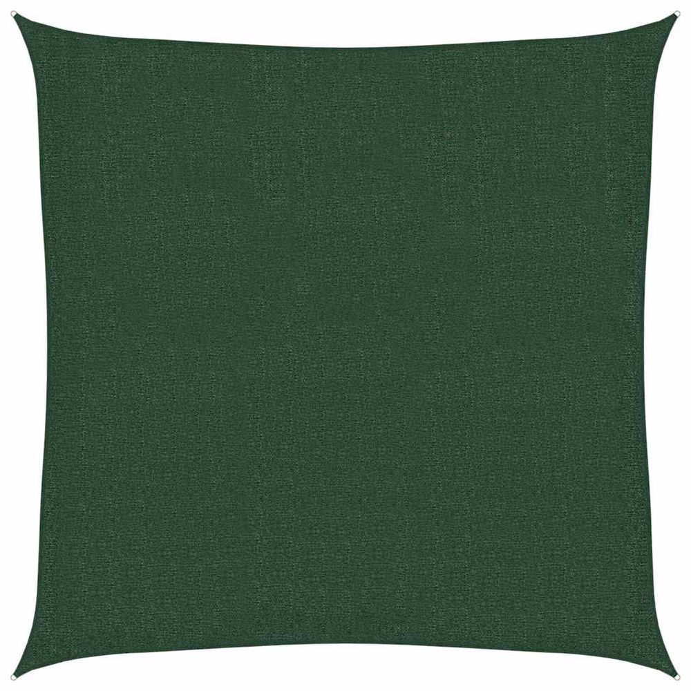 Voile d'ombrage 160 g/m² vert foncé 2,5x2,5 m pehd