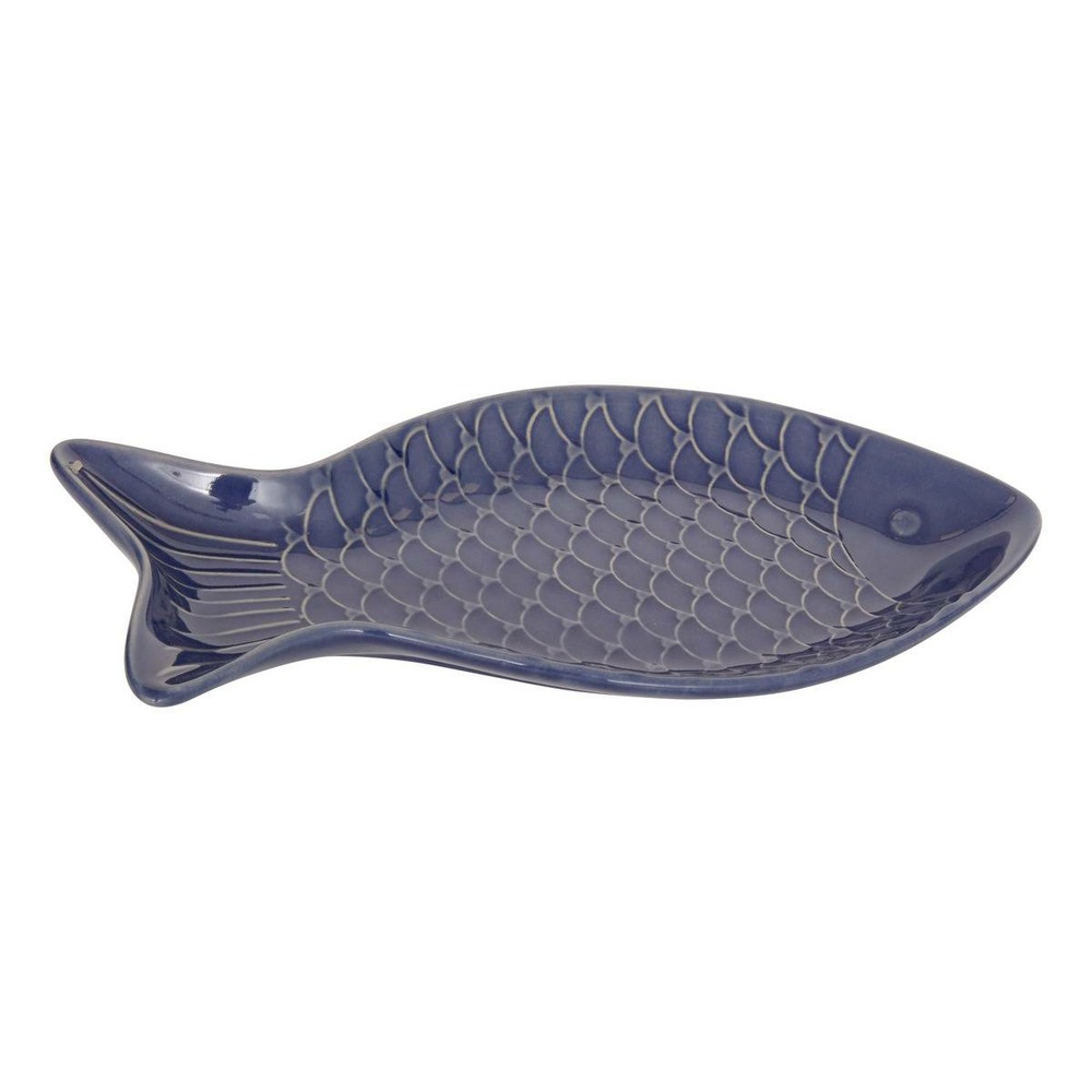Coupelle poisson oceania 30,7x16,3cm blanc