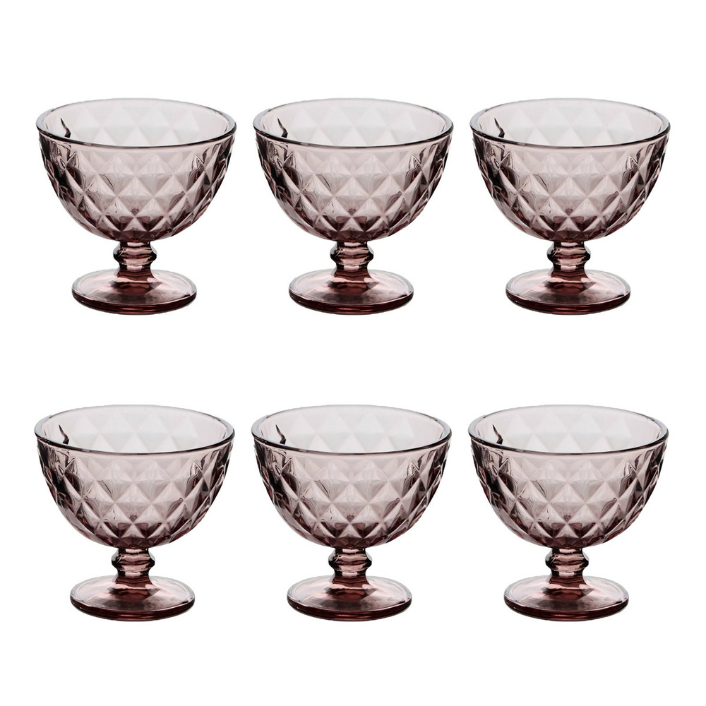 Lot de 6 coupes à glace 