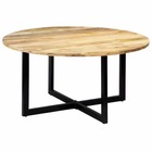 Table de design bois de manguier solide - 150x73cm