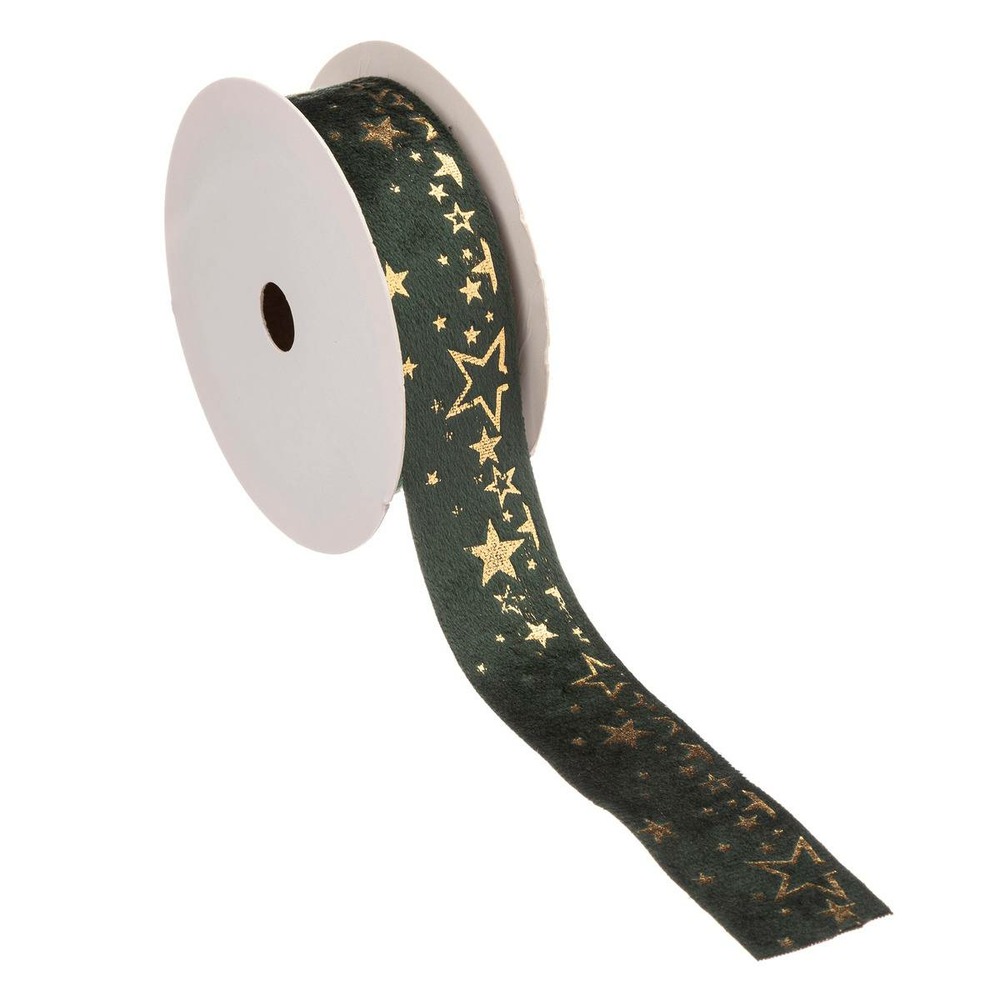 Ruban velours 25mm l.3 m assorti