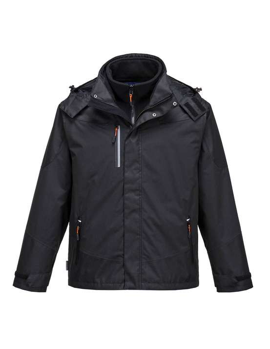Parka 3-en-1 radial - taille 6xl - noir - portwest