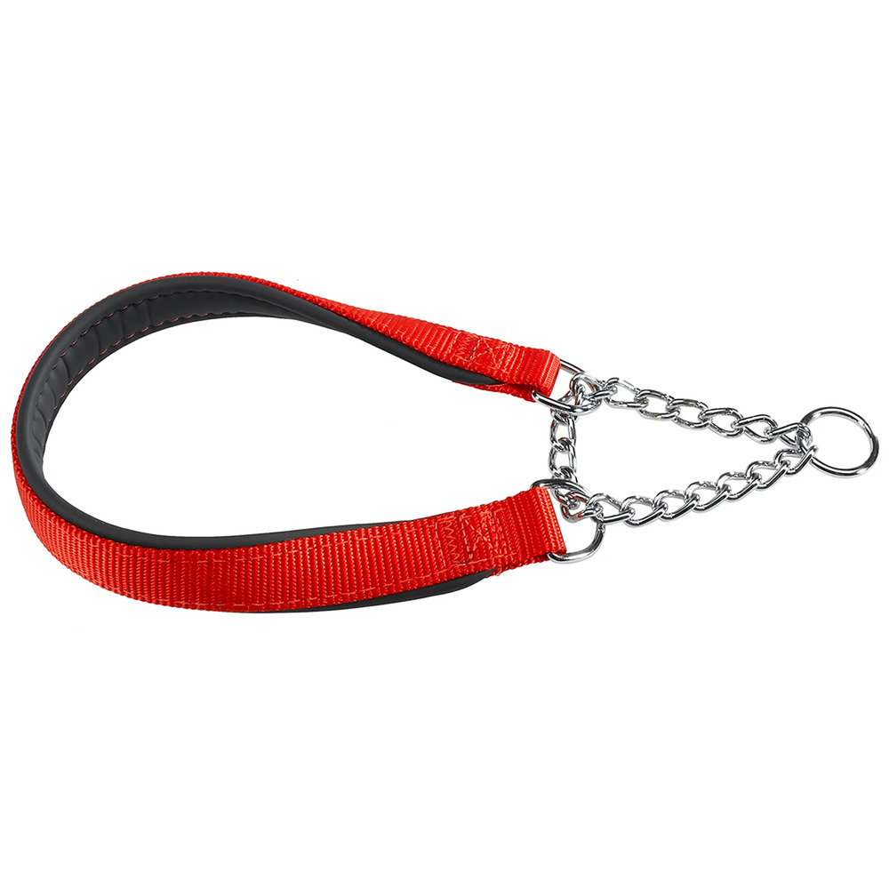 Ferplast collier semi-étrangleur pour chien, en nylon, rembourré, anti-traction, pour le dressage canin, taille s (tour de cou