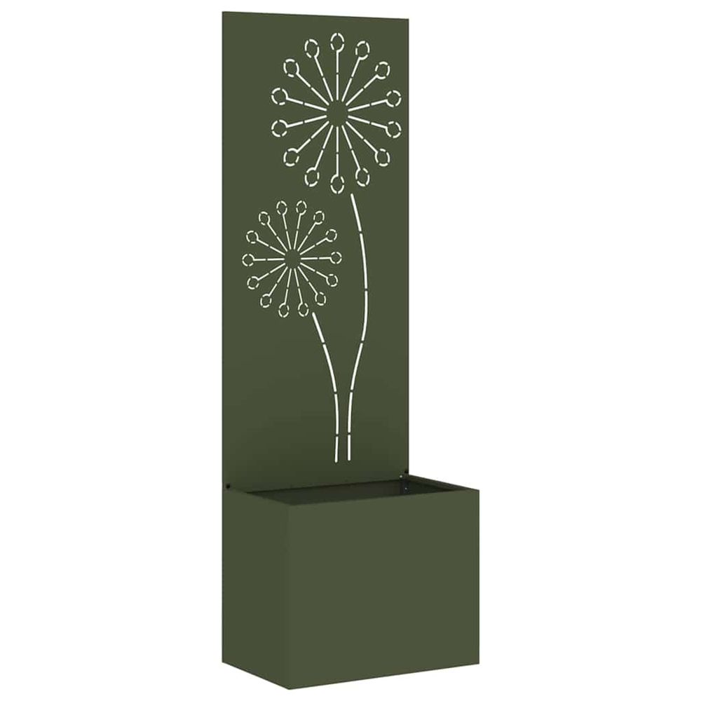 Écran de confidentialité de jardin vert olive 50 x 32 x 150 cm