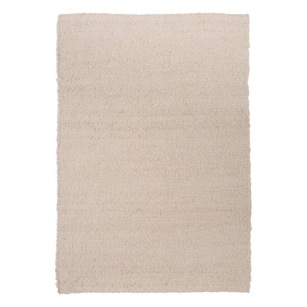 Tapis effet laine volna ivoire 170x118cm