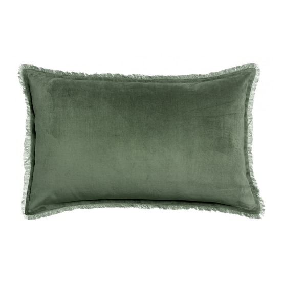 Coussin uni fara thym 40 x 65 cm