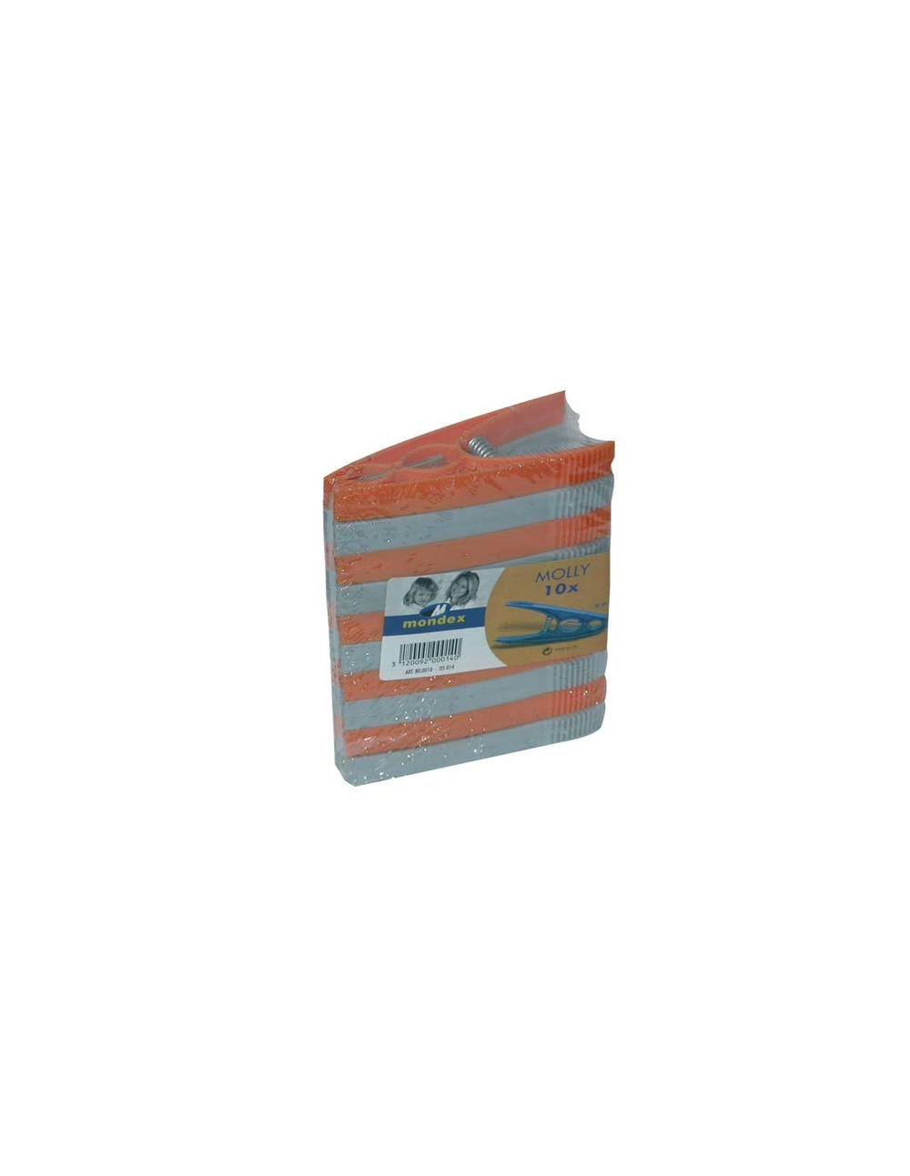 Pince linge plastique sachet 10 grand modèle - mondex