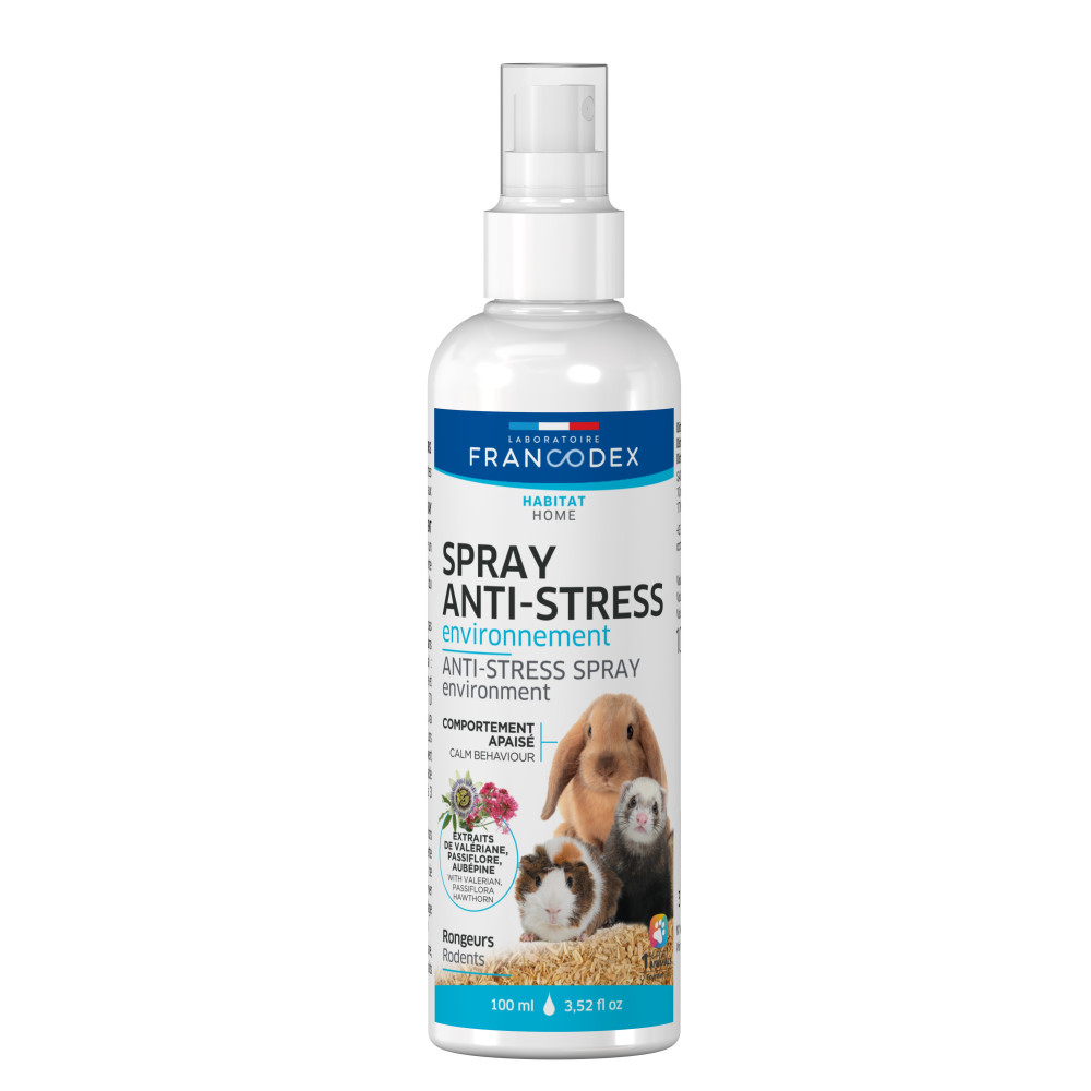 Spray anti-stress environnement 100 ml pour rongeur