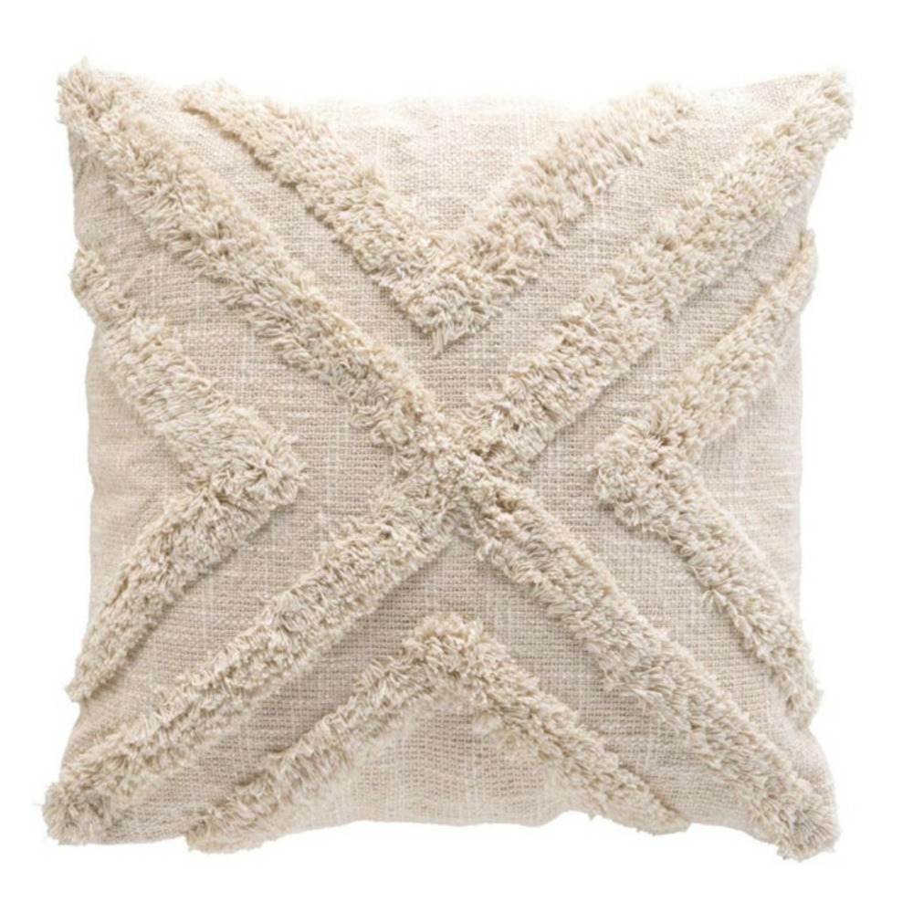 Housse de coussin tuftée 