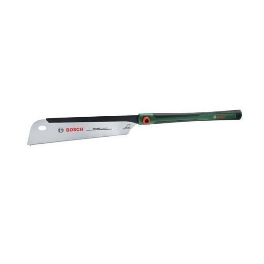 Bosch scie japonaise dozuki 270 mm (coupes droites précises dans bois/plastique lame acier sk5 flexible poignée softgrip)