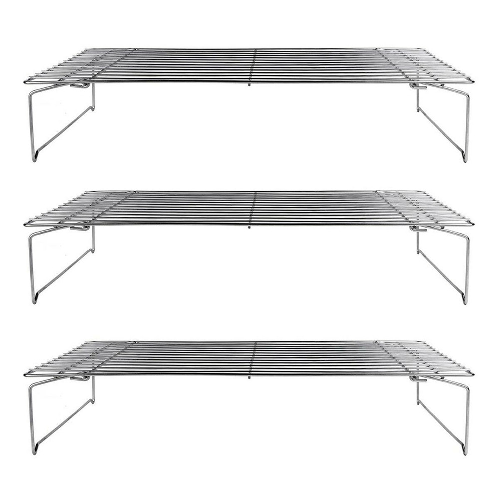 Lot de 3 volettes empilables 