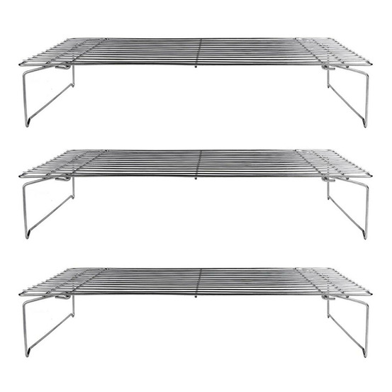 Lot de 3 volettes empilables