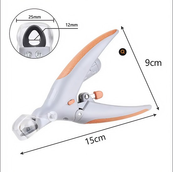 Coupe - griffes professionnel avec lumière led pour chiens et chats