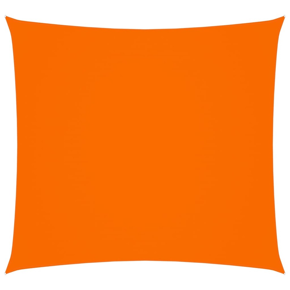 Voile de parasol tissu oxford carré 4x4 m orange