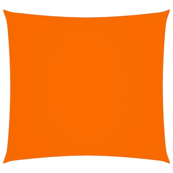 Voile de parasol tissu oxford carré 4x4 m orange