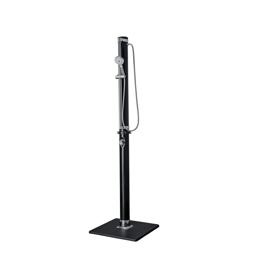 Douche d'extérieur solar flow noir 20 l