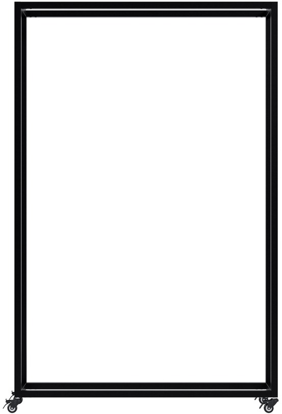 Support à bois hilta 25x100x150 cm