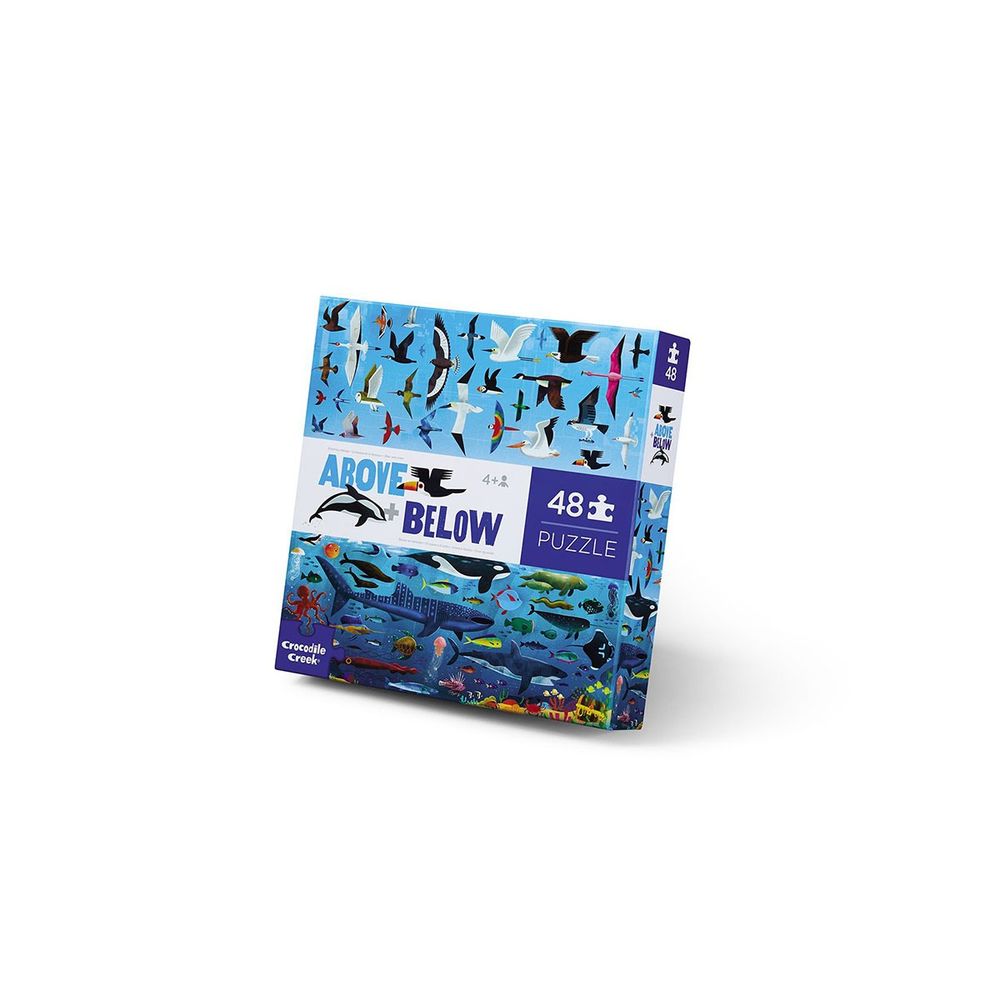 Puzzle dessus dessous - 48 pieces - le ciel et la mer