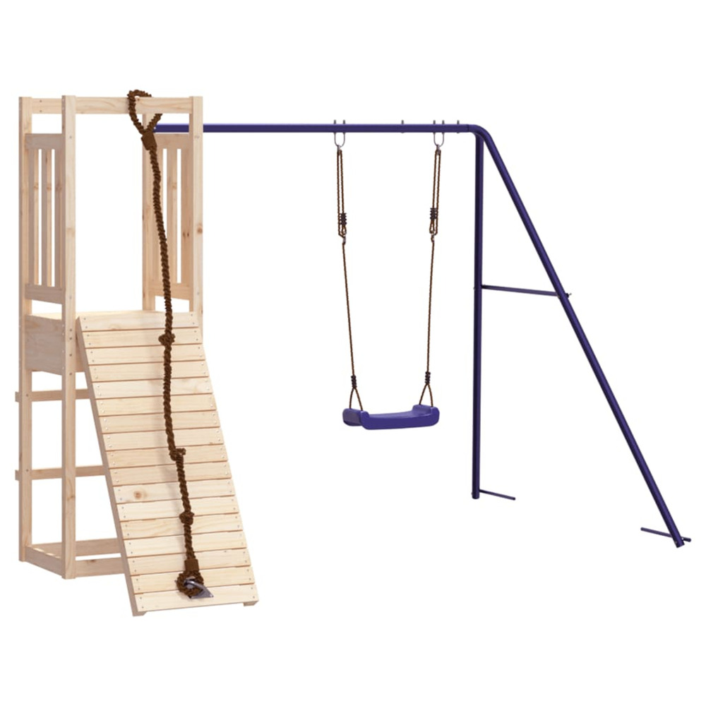 Aire de jeux d'extérieur bois de pin massif