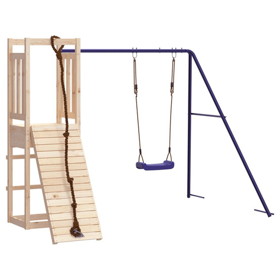Aire de jeux d'extérieur bois de pin massif