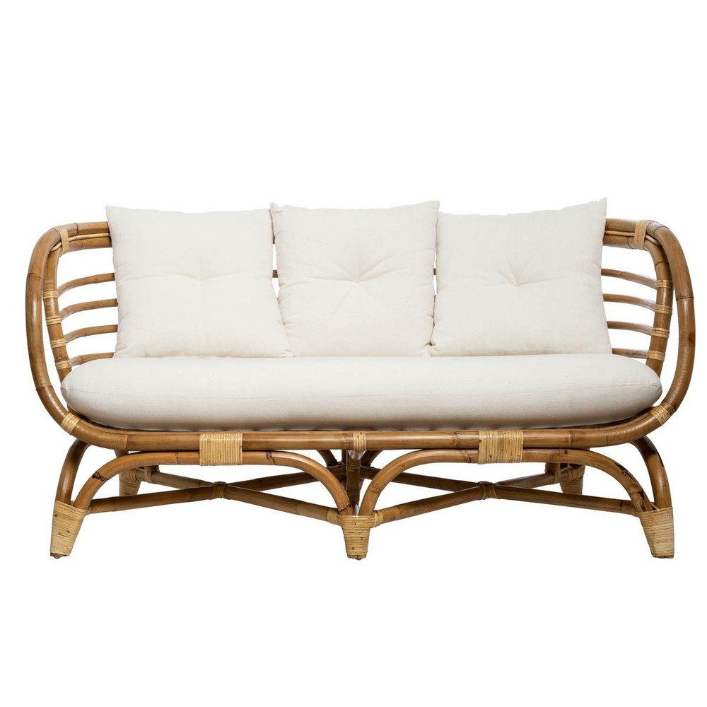 Canapé farah - rotin 2 places