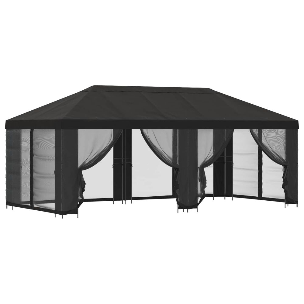 Abri de jardin avec parois 6 x 3 m anthracite