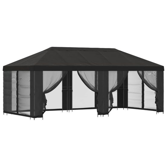 Abri de jardin avec parois 6 x 3 m anthracite