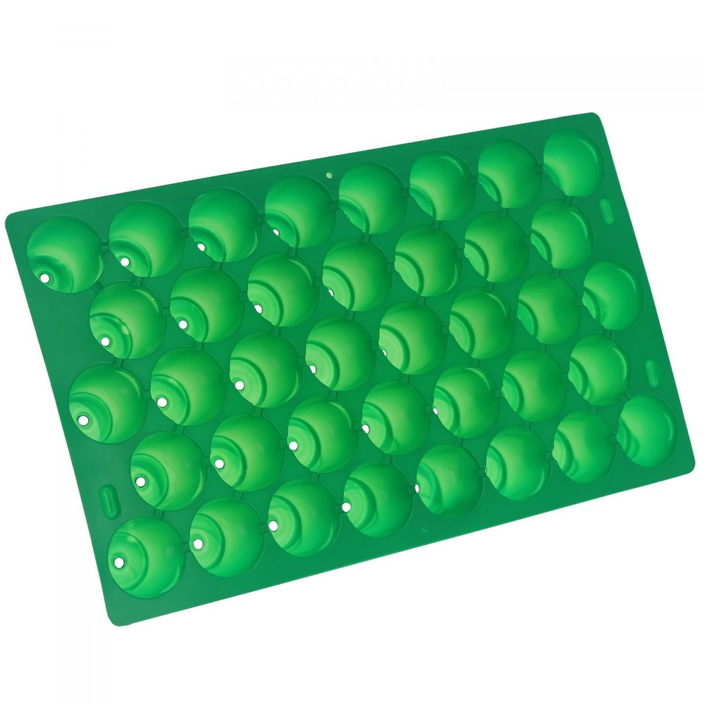 Plaque souple 38 alvéoles rondes ø5,5cm - 50x30x6cm unitaire