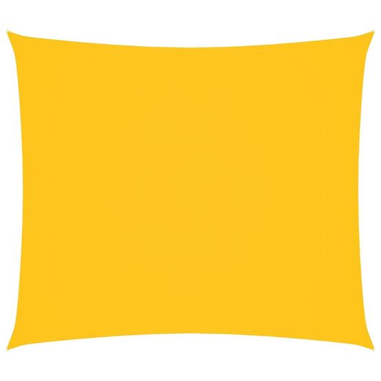 Voile de parasol tissu oxford rectangulaire 2x2,5 m jaune