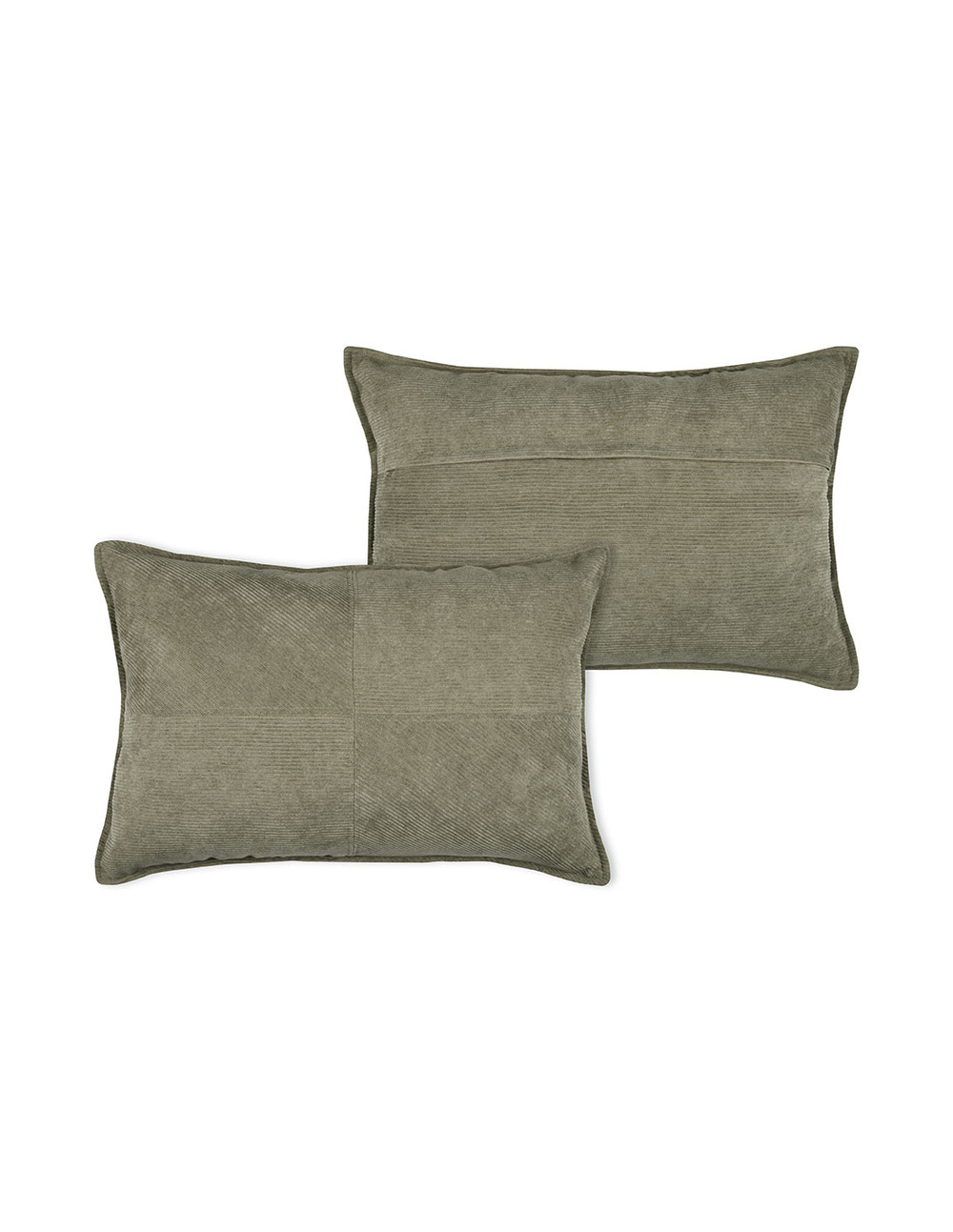 Coussin dandy kaki 40x60cm - stof