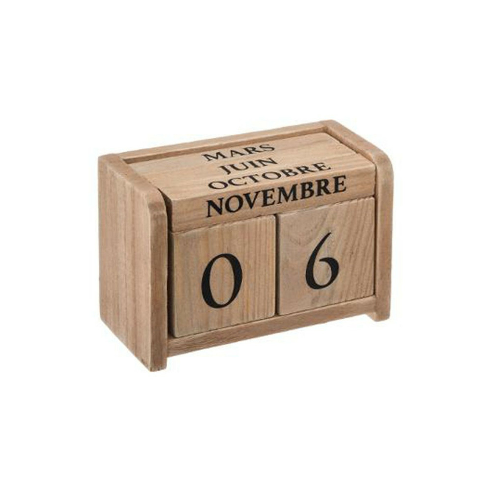 Calendrier en bois 
