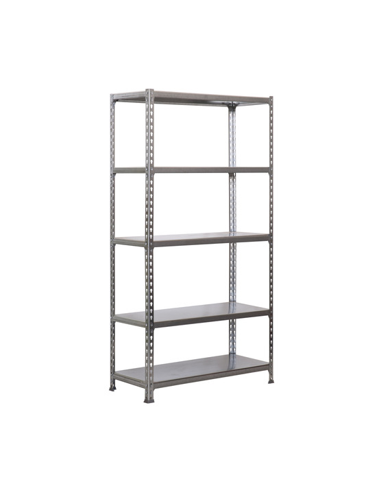 Etagère légère sans vis simonclick superplus 5/400 galva/galva galvanisé 2000x1100x400 - simonrack