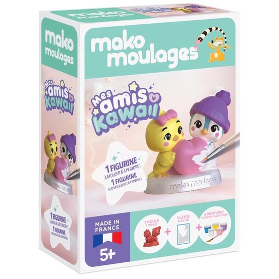 Coffret moulage copains kawaii