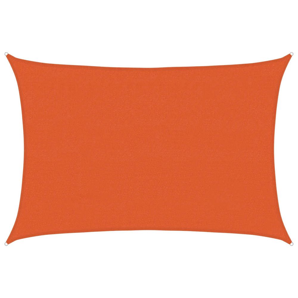 Voile d'ombrage 160 g/m² orange 4x6 m pehd