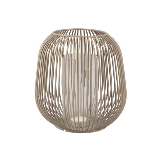 Lanterne en métal filaire illuminate 20 x 21 cm gris foncé