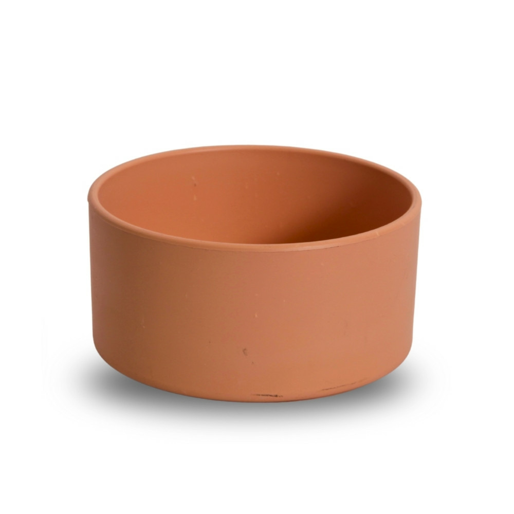 Mangeoire en plastique ronde beige