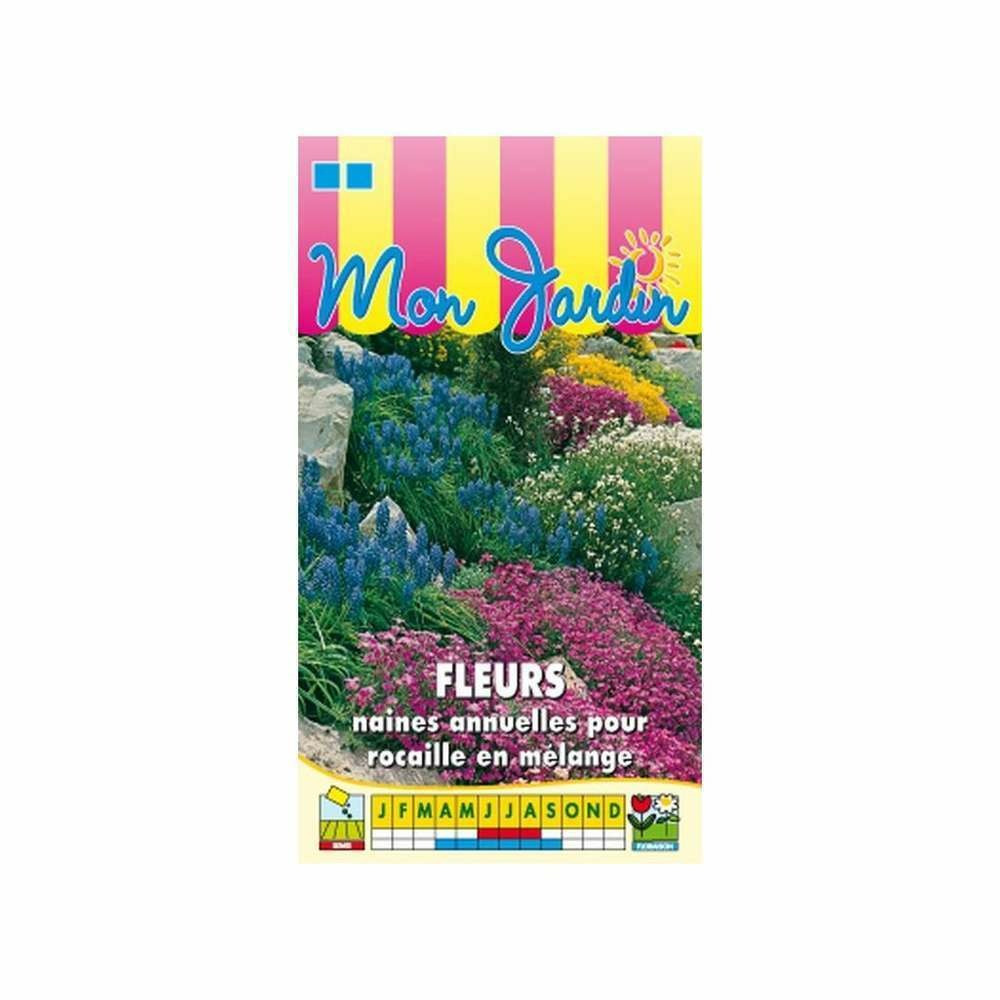 Fleurs annuelles naines pour rocaille en mÃ©la