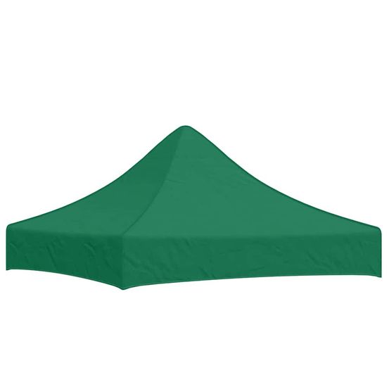 Toit de tente de réception 2x2 m vert 270 g/m²