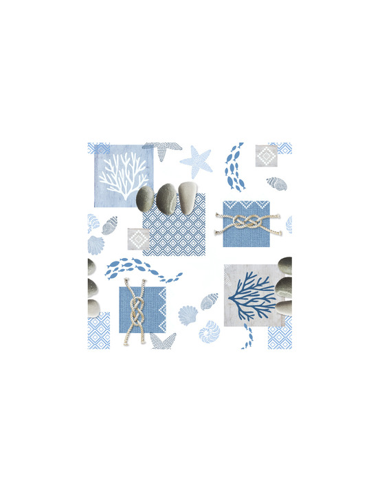 Toile cirée déco access deco déco croisic rl de 140cmx20m - access deco