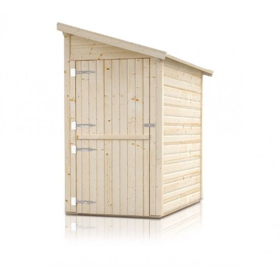 Abri de jardin cloner en bois épicéa 150x120 cm h. 224 cm-120.00 ---nature
