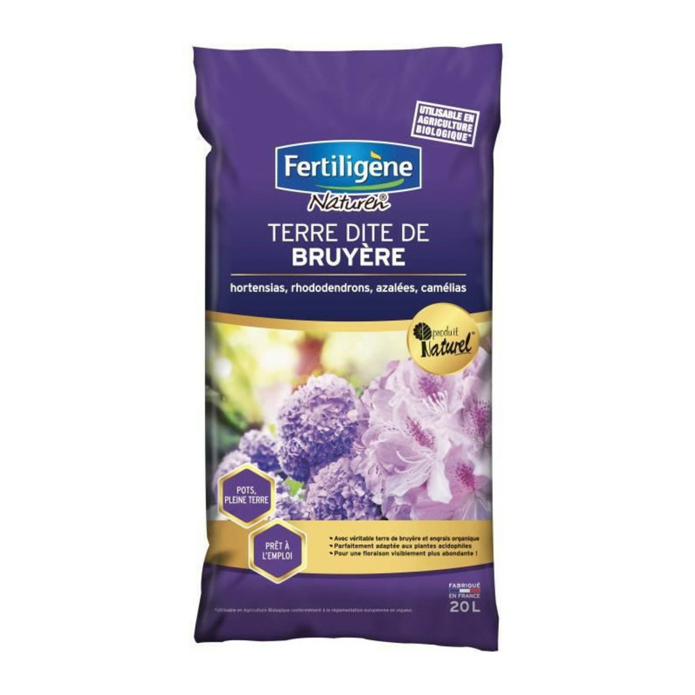 Fertiligene terre dite de bruyere - 20 l
