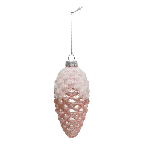 Sdn verre pomme pin rose 105mm