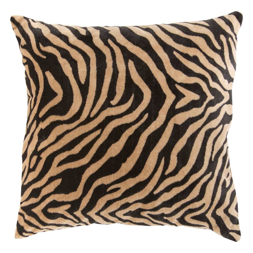 Coussin lynra noir 40x40cm