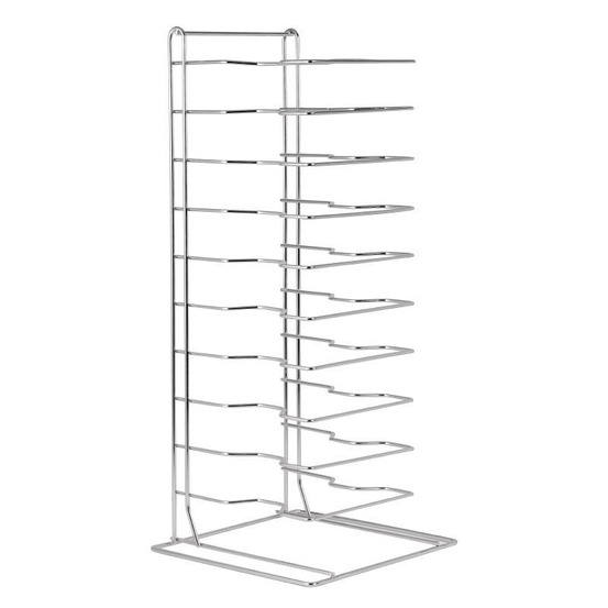 Rangement plaques à pizza 11 niveaux espace 6 cm - vogue