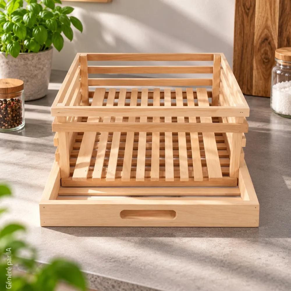 Tiroir à pommes de terre masy 242 pour garde-manger, 10 kg