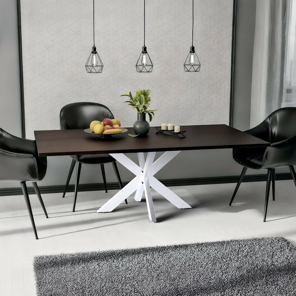 Pieds de table biloxi 100x100 cm