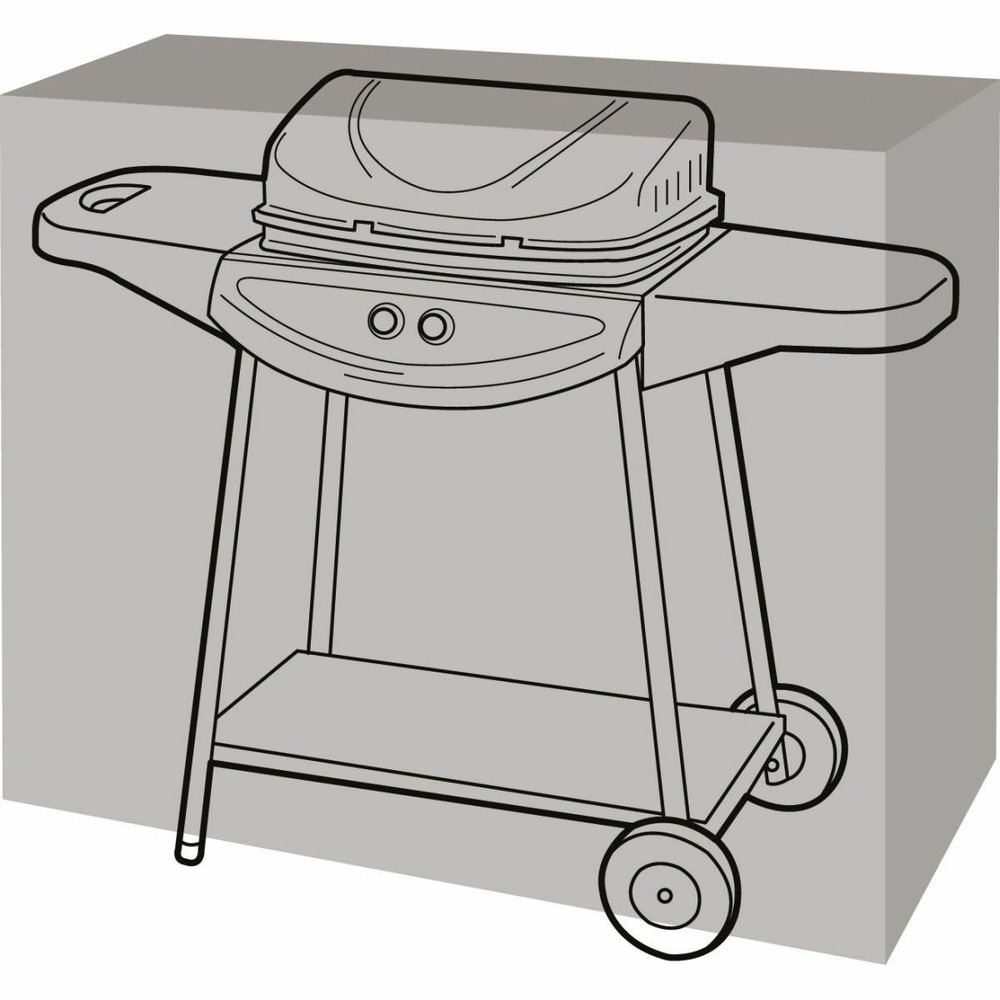 Housse de protection barbecue rectangulaire 124 cm de long