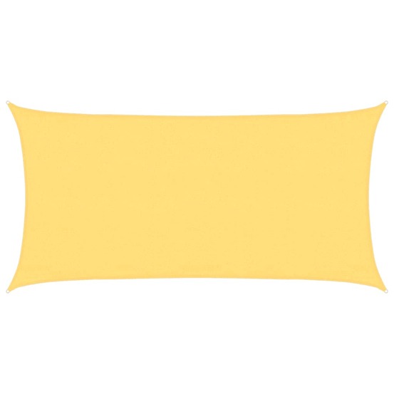 Voile d'ombrage 160 g/m² beige 3x6 m pehd