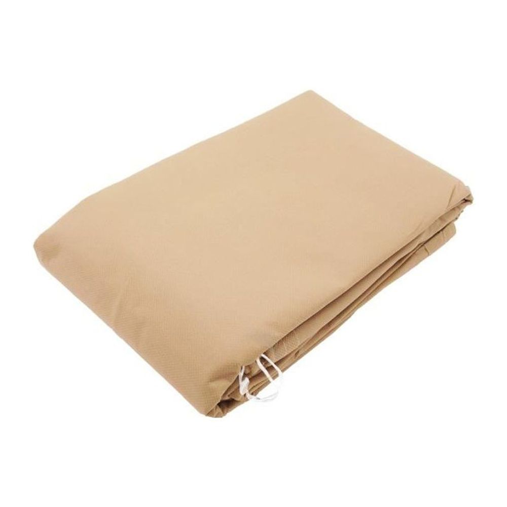 Housse d'hivernage en polypropylene - 50 gr/m² - ø 100 cm x 1,50 m - beige