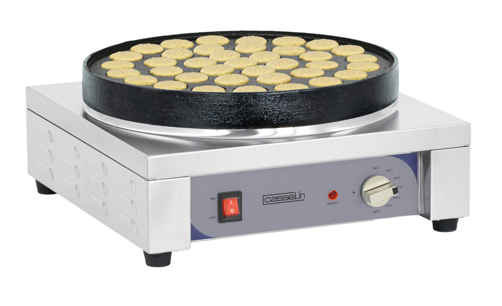 Appareil à poffertjes plaque mini crêpes - casselin